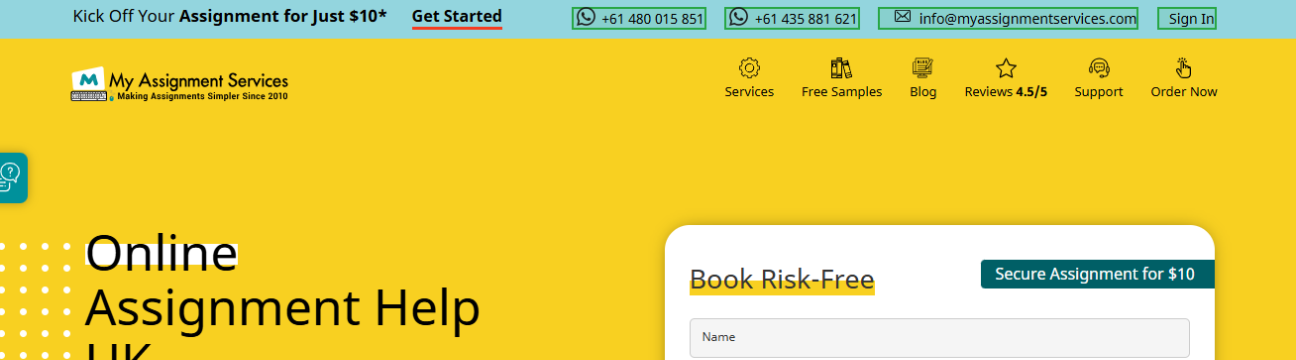 My Assignment Services UK